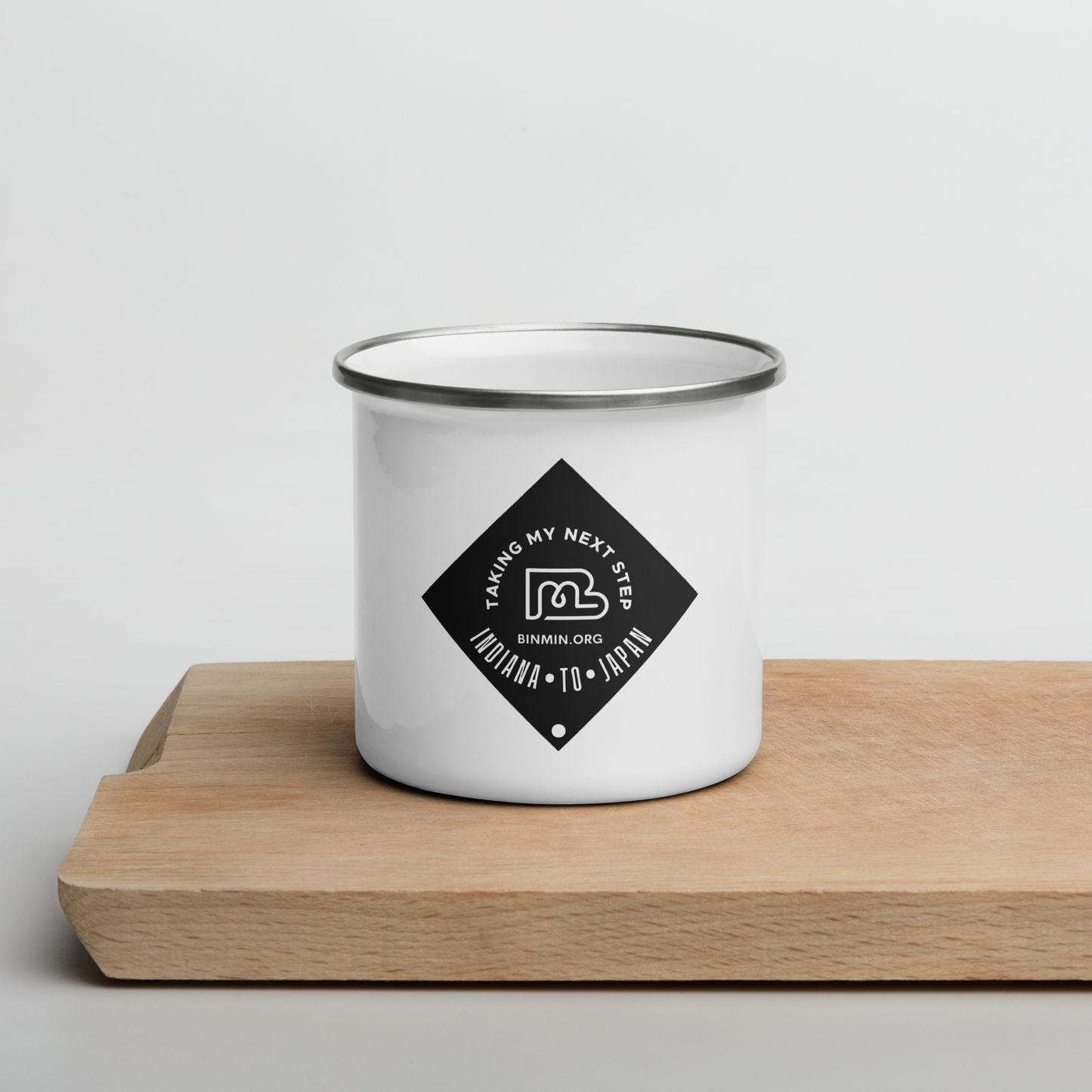 Binmin Trail Head Enamel Camp Mug