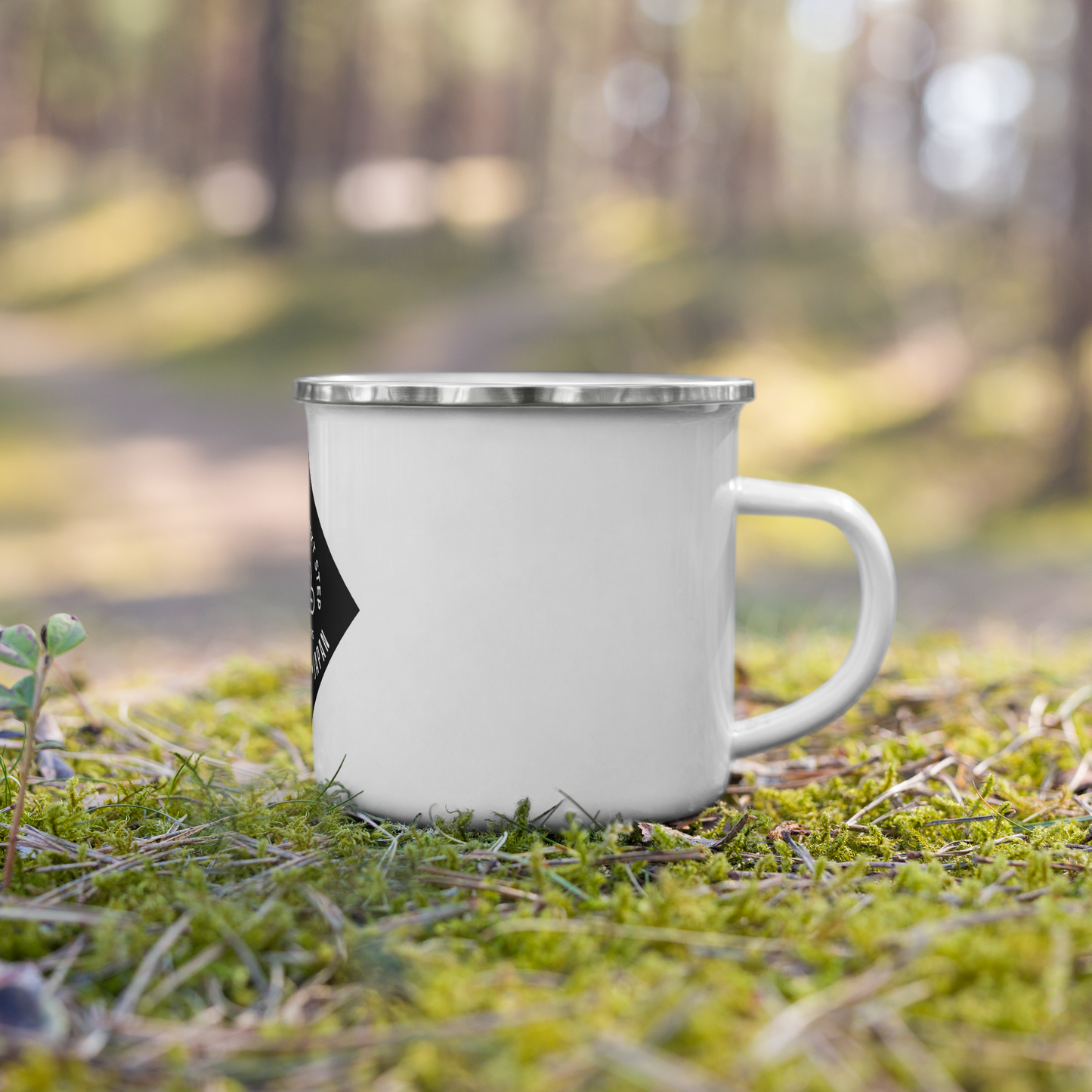 Binmin Trail Head Enamel Camp Mug